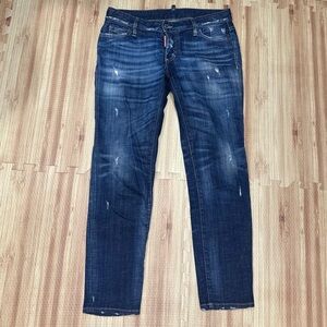 DSQUARED2 Jennifer Cropped Jeans [13113]